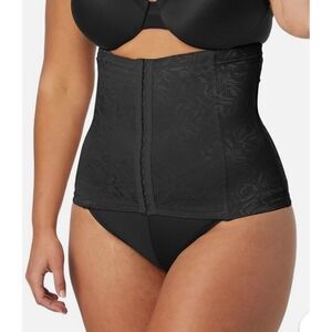 Maidenform Womens Nipper Ultra Firm Control Trainer Waist Shapewear, Black, Sz-M